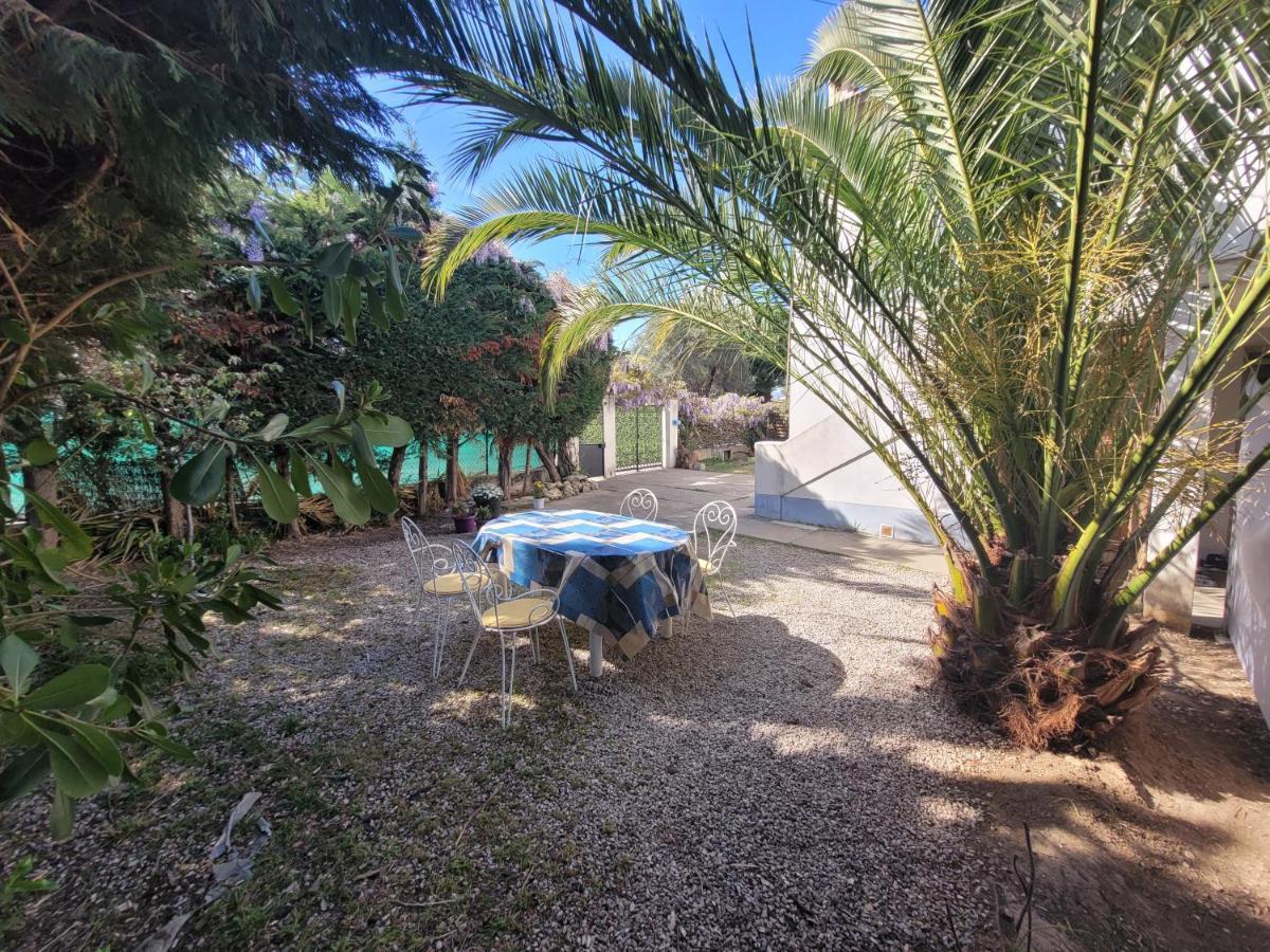 Villa La Desiree - Haut De Villa, 68M2, 8 Personnes Max, Climatise, 4 Etoiles, 120M2 De Jardin Et Parking, Wifi, Vu Mer Antibes Ngoại thất bức ảnh